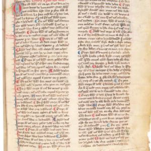 Manuscrit A.268.inf de la Biblioteca Ambrosiana de Milà, que segons el colofó va ser acabat de copiar a Mallorca, l’abril de 1280 pel prevere Guillem Pagès.